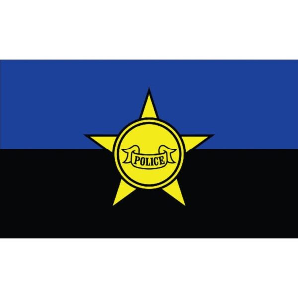 Police Remembrance Flag - 3' x 5' - Nylon