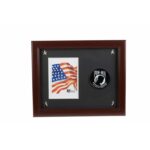 POW MIA Medallion 5-Inch by 7-Inch Picture Frame with Stars