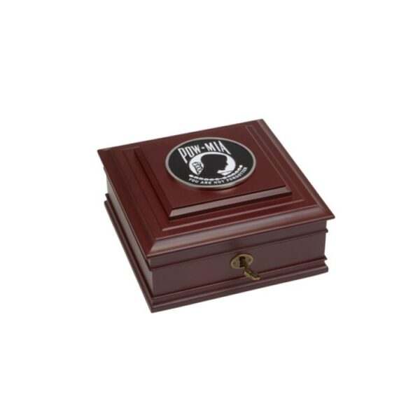 POW MIA Medallion Desktop Box