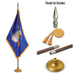 U.S. Air Force 3' x 5' Indoor Display and Parade Flag Set