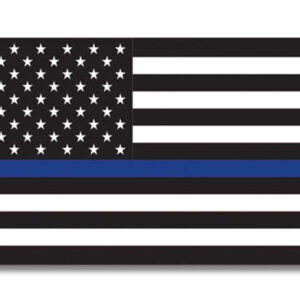 U.S. Blue Line Flag - 3' x 5' - Embroidered Nylon