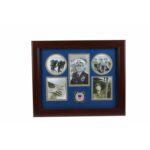 U.S. Coast Guard Medallion 5 Picture Collage Frame