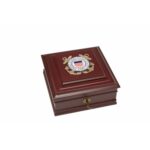 U.S. Coast Guard Medallion Desktop Box