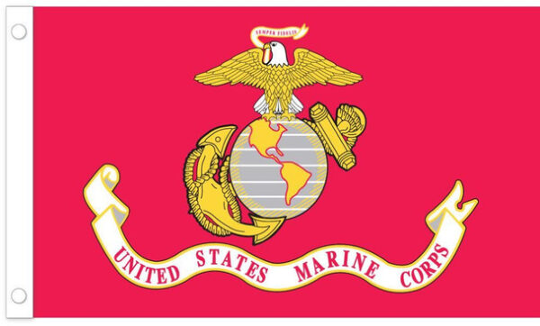 U.S. Marine Corps Flag - 3' x 5' - Polyester