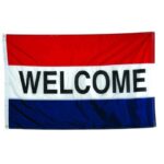 Welcome Message Flag