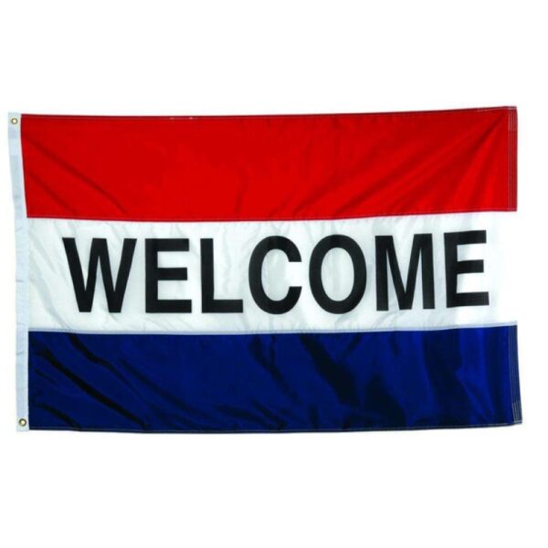 Welcome Message Flag