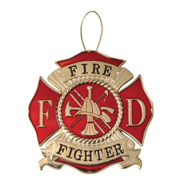 Firefighter Christmas Ornament | Heroes Series