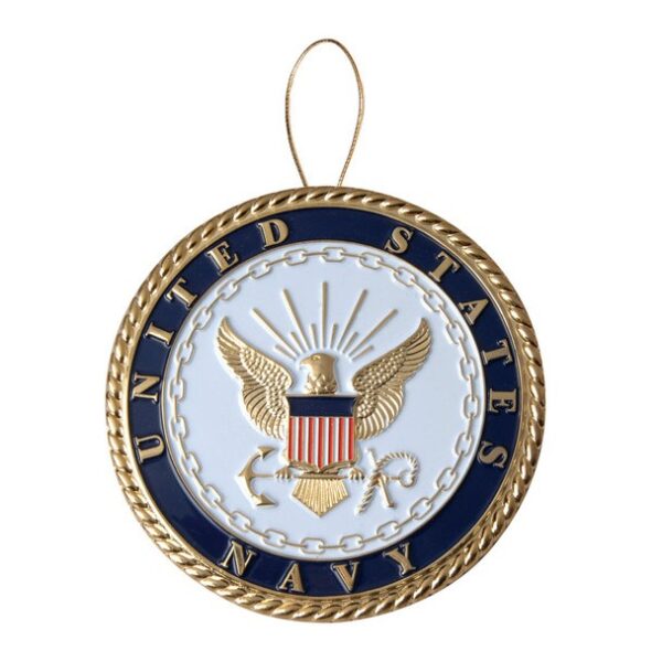 Navy Christmas Ornament | Heroes Series