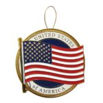 U.S. Flag Christmas Ornament | Heroes Series