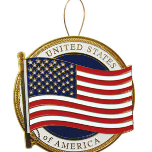 U.S. Flag Christmas Ornament | Heroes Series